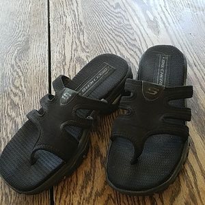 Skechers sandals.